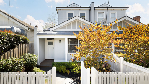Home sold auction deceptively small versatile layout Northcote Melbourne Victoria Domain 