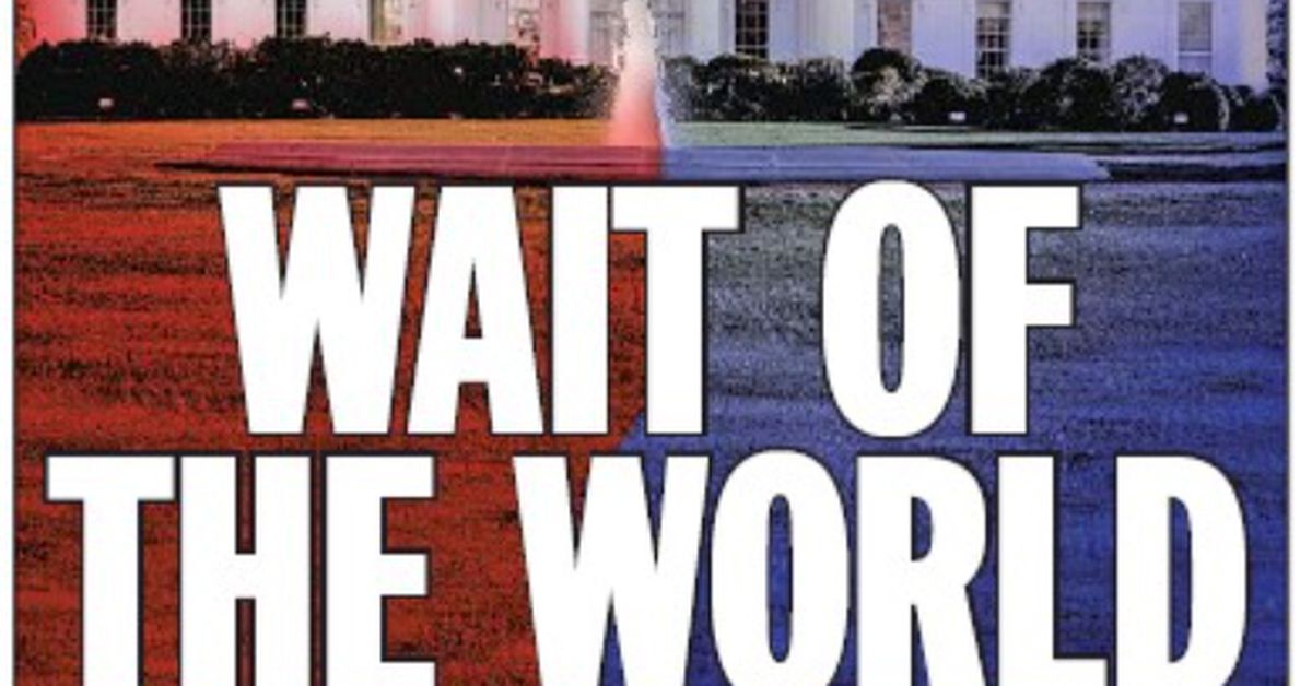 US election 2020: How globe's newspaper front pages are reporting US  Election 'Wait of the world'