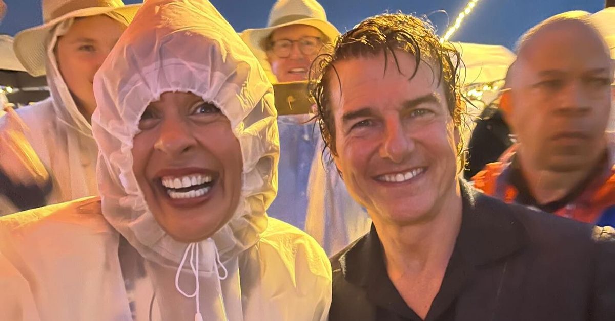 Paris Olympics 2024 Opening Ceremony: Tom Cruise spotted drenched by rain
