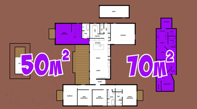 The Block 2025 Floor plan