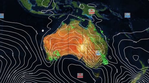 Weather warnings were issued for the ACT, Queensland and New South Wales. (Weatherzone)