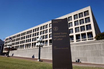 The office building of the U.S. Department of Labor in Washington D.C.