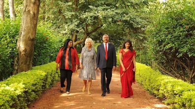 Prince Charles and Camilla reunited at exclusive health retreat in India for birthday