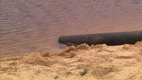 Investigators believe pipes at a nearby treatment plant were deliberately opened contaminating the nearby Christies Beach and potentially risking many beach-goers.