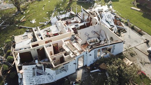Homes in Celina, Ohio were torn apart by Monday nights severe storms with warnings now issued to New York City to brace for similar weather.