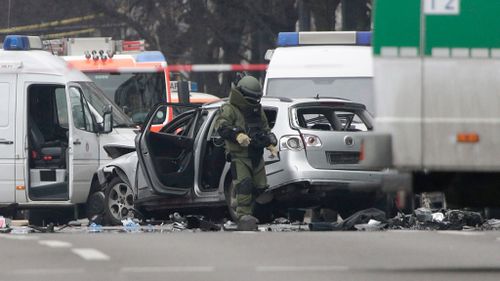 One dead after suspected car bomb explodes in Berlin