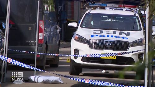 An investigation is underway after a man who allegedly stabbed an officer in the chest was shot dead by police in Wickham, Newcastle. 