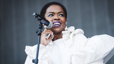     Lauryn Hill opptrer på scenen under den første dagen av Madcool Festival 11. juli 2019 i Madrid, Spania. 