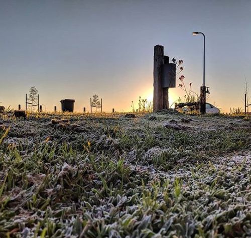 Parts of Victoria and New South Wales have shivered through their coldest August mornings in 21 years. It was a frosty start in Sunbury. (Instagram:mrjoelm)