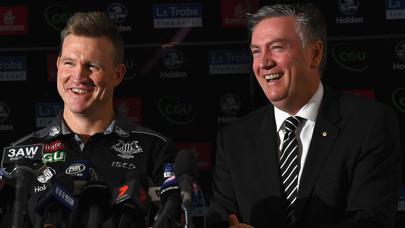 Nathan Buckley and Eddie McGuire