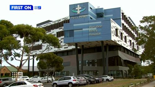 A police officer was forced to give birth in a hospital waiting area without antibiotics as Melbourne's maternity wards struggle to keep up with demand.