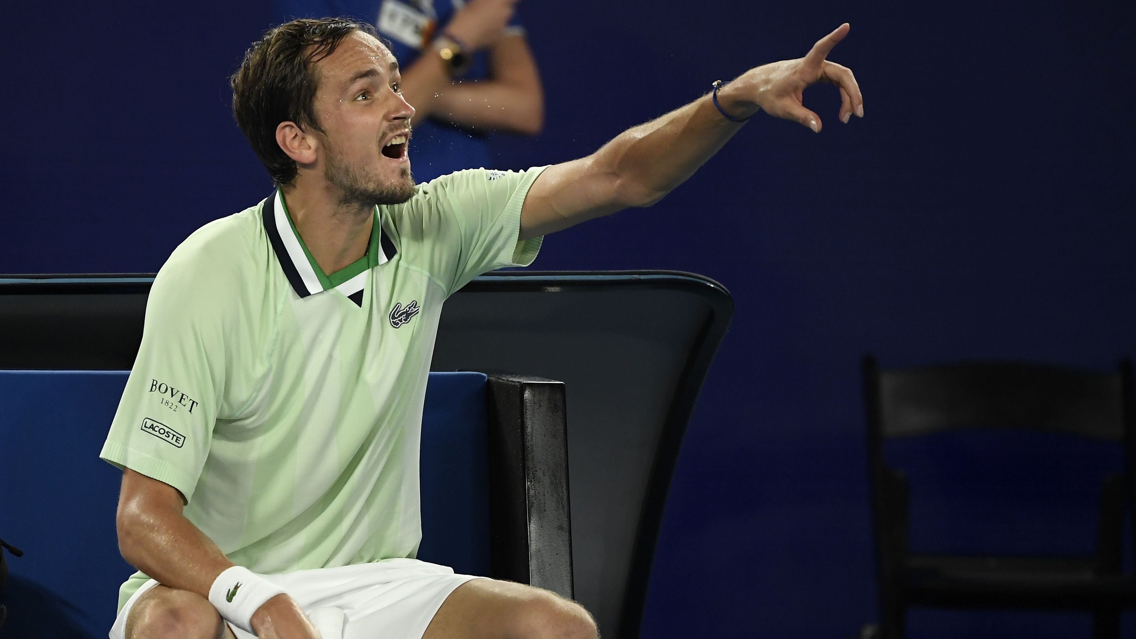 Daniil Medvedev fined $12,000 for Australian Open outburst in semi-final win
