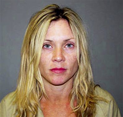 Amy Locane in a mug shot following her arrest for driving under the influence in New Jersey in 2010. 