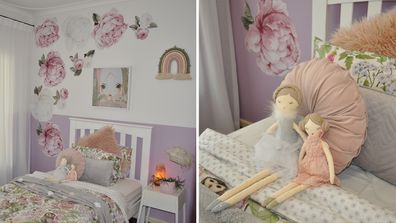 El'ise and Matt's renovation: Inside their daughter's beautiful bedroom