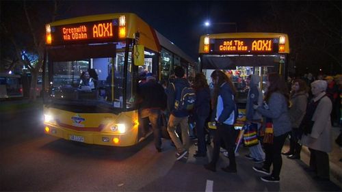 The popular 'Footy Express' service has been axed.