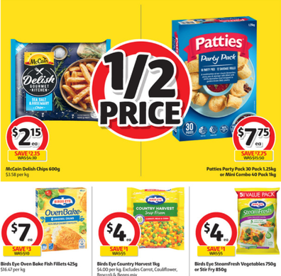 There are so many great meal solutions in the Coles frozen food section this week.