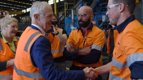 Malcolm Turnbull's government is set to make good on a five-year Coalition promise to have made one million jobs. Picture: AAP.