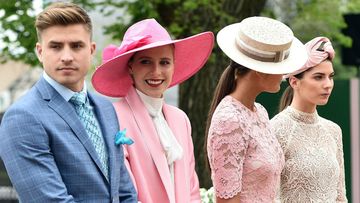 A fashionable beginning to the spring racing carnival. (AAP)