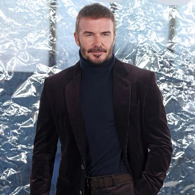 MILAN, ITALY - SEPTEMBER 25: David Beckham attends the Boss fashion show during the Milan Womenswear Spring/Summer 2026 on September 25, 2025 in Milan, Italy. (Photo by Stefania D'Alessandro/WireImage)