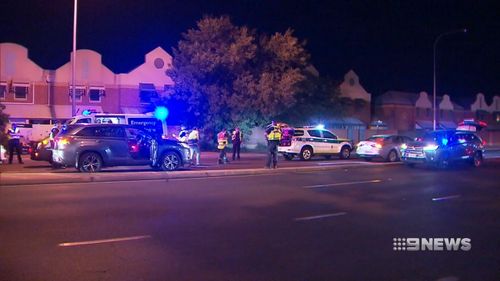 Adelaide new year police hit run crash