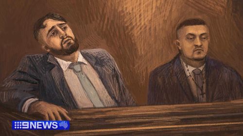 Jaeden Tito, 25, and Rabii Zahabe, 26, faced the Supreme Court in Melbourne today for their first day on trial accused of Preston's murder.