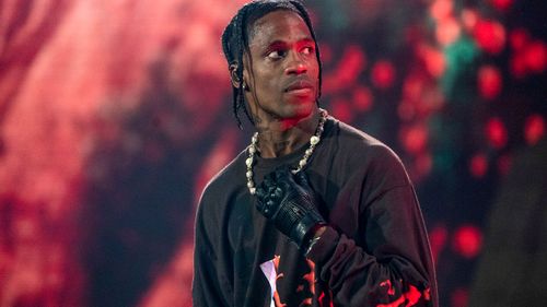 Travis Scott performs at the Astroworld Music Festival in Houston, Texas.