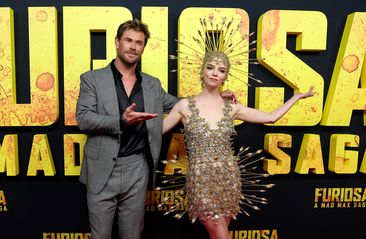 Chris Hemsworth and Anya Taylor-Joy attend the Australian premiere of &quot;Furiosa: A Mad Max Saga&quot; at the State Theatre on May 02, 2024 in Sydney