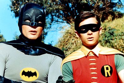 <B>What's the story?:</B> The Boy Wonder constantly exclaimed this phrase to the Caped Crusader in the 1960s series. It's stayed popular because of its adaptability &mdash; the series had Robin cry everything from "Holy atomic pile, Batman!" to "Holy hole in the donut, Batman!" It was parodied in 1995's <i>Batman Forever</i>, when Robin says "Holy sheets of metal, Batman!" after spotting metal sheets that have rusted through.<br/><br/><B>When to use it:</B> Whenever a campy exclamation is required.<br/><br/><B>When not to use it:</B> At any other time.