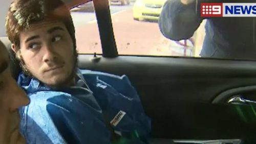 Melbourne terror accused Sevdet Besim outside court. (9NEWS)