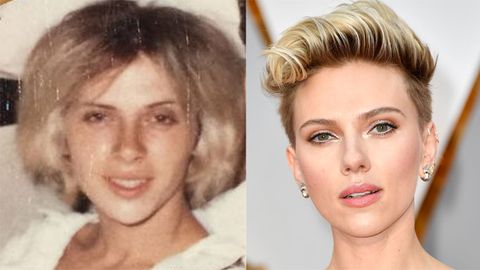 Scarlett Johansson grandma lookalike. 