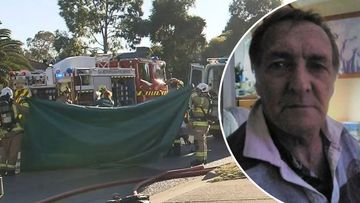 A 61-year-old man has died and a 46-year-old woman was rushed to hospital after a house fire broke out in Adelaide&#x27;s south this morning.