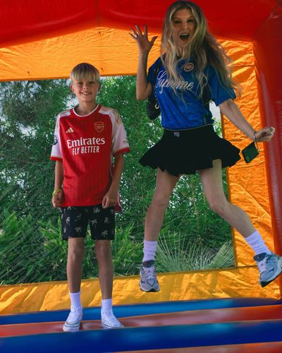 Fergie and her son Axl Jack