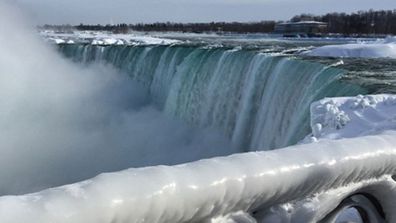 Niagara Falls freezes in extreme cold snap (Gallery)