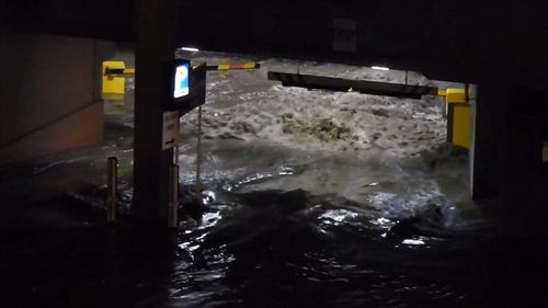 In Tasmania, flash flooding caused chaos in Hobart last week. (9NEWS)