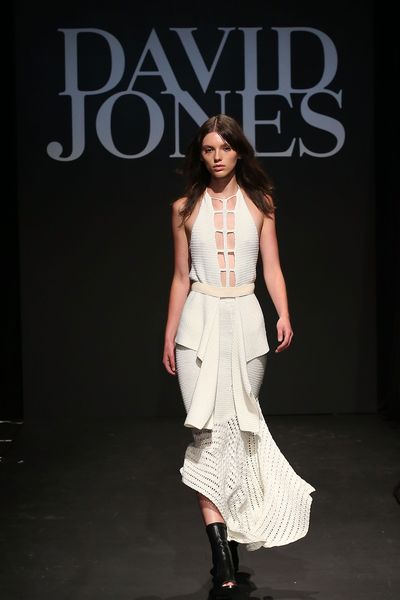 David Jones autumn-winter 2016 launch dispenses with bras and hails lace,  tiers and length