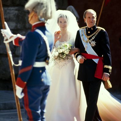 Infanta Elena of Spain and her husband Jaime de Marichalar attend