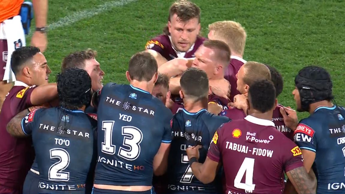 Jarome Luai blasts Reece Walsh over hair pull, claiming he's 'ready' to fight