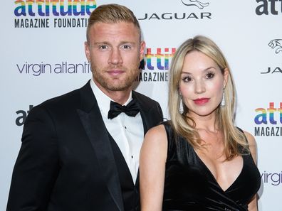 LONDON, ENGLAND - OCTOBER 09: Andrew Flintoff and Rachael Flintoff attend the 2019 Attitude Awards at The Roundhouse on October 09, 2019 in London, England. (Photo by Joe Maher/Getty Images)