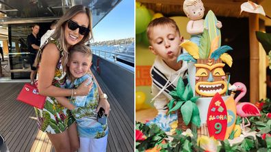 Roxy Jacenko has splashed out on an 'epic' birthday party for son, Hunter.