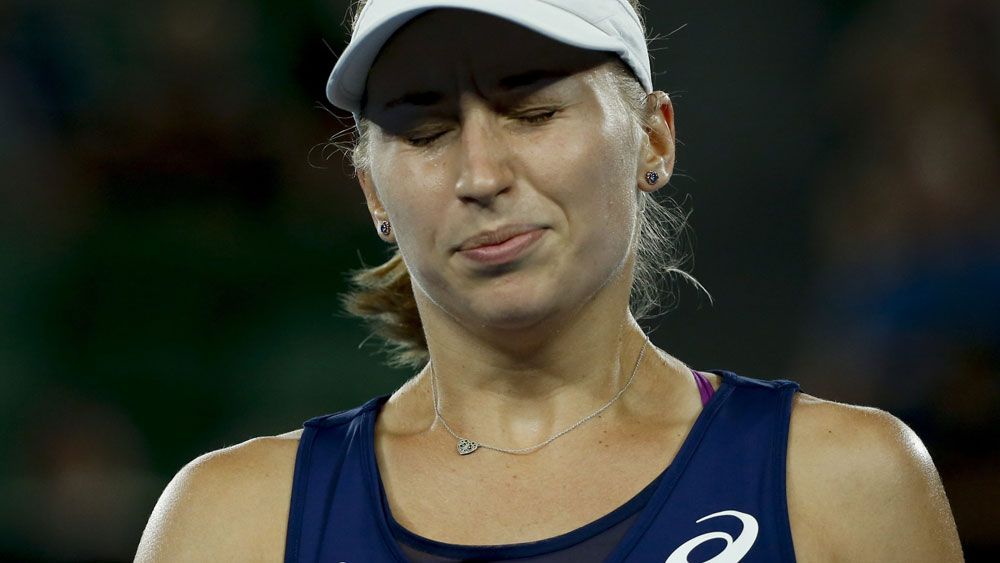 Daria Gavrilova has been knocked out of a tournament in Russia. (AAP)