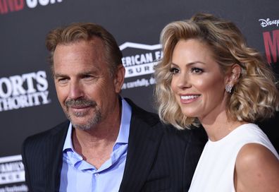 Kevin Costner and Christine Baumgartner