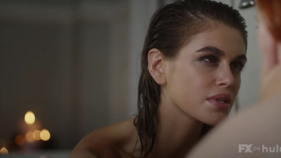 Kaia Gerber, the daughter of  supermodel Cindy Crawford, also stars in 'American Horror Stories'.