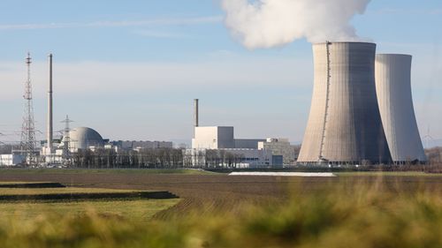 A nuclear power facility in Germany. Fossil fuel is still the undisputed energy king.