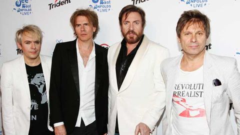 Duran Duran's Nick Rhodes, John Taylor, Simon LeBon and Roger Taylor.