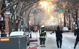 Possible human remains found near Nashville explosion site