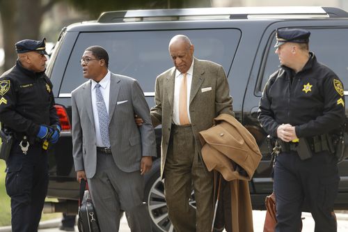 Bill Cosby has appeared in court again overnight. (AAP)
