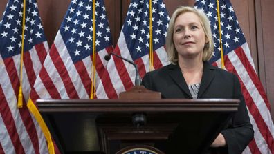 New York Senator Kirsten Gillibrand. (AAP)