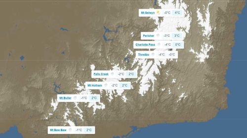 Daily snow falls in the NSW and Victorian alps are predicted from the weekend to early next week.
