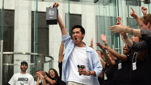 Os iPhones da Apple se tornaram uma opção popular entre os consumidores de tecnologia.