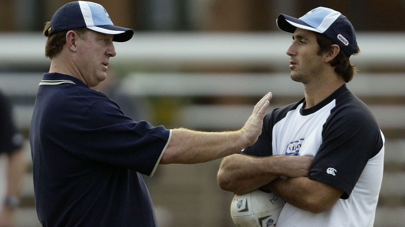 Phil Gould and Andrew Johns lift the lid on this infamous photo taken during the 2003 State of Origin camp.
